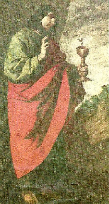 Francisco de Zurbaran st, john the evangelist oil painting image